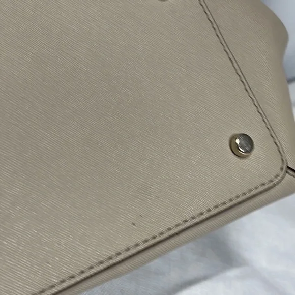 Kate Spade Leather Handbag Color Gray/Taupe - Picture 14 of 16